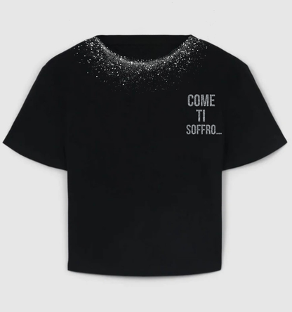T-shirt crop donna