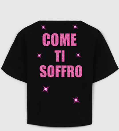 T-shirt crop donna